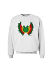 Dilophosaurus Design - Color Sweatshirt by TooLoud-Sweatshirts-TooLoud-White-Small-Davson Sales