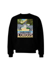 Diplodocus Longus - With Name Adult Dark Sweatshirt-Sweatshirts-TooLoud-Black-Small-Davson Sales