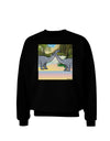 Diplodocus Longus - Without Name Adult Dark Sweatshirt-Sweatshirts-TooLoud-Black-Small-Davson Sales