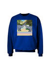 Diplodocus Longus - Without Name Adult Dark Sweatshirt-Sweatshirts-TooLoud-Deep-Royal-Blue-Small-Davson Sales