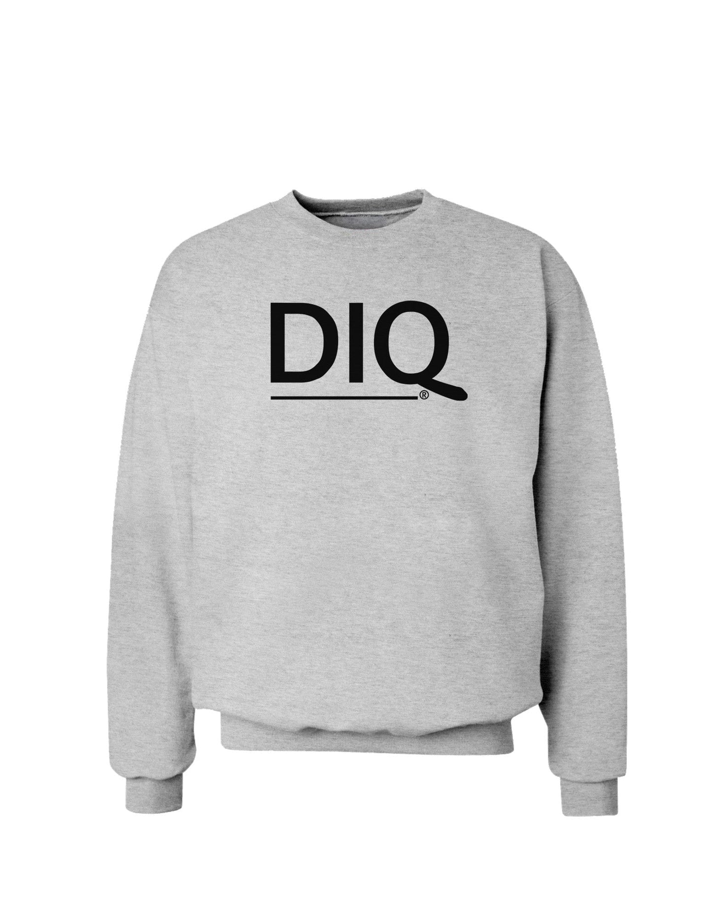 DIQ Wear Logo Sweatshirt-Sweatshirts-DIQ Wear-AshGray-Small-Davson Sales