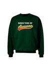 Director Of Awesome Adult Dark Sweatshirt-Sweatshirts-TooLoud-Deep-Forest-Green-Small-Davson Sales