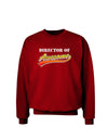 Director Of Awesome Adult Dark Sweatshirt-Sweatshirts-TooLoud-Deep-Red-Small-Davson Sales