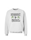 Disinfect to Protect Sweatshirt-Sweatshirts-TooLoud-White-Small-Davson Sales