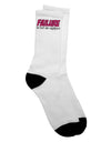 Distressed Adult Crew Socks - A Must-Have for the Fashion-Forward Shopper - TooLoud-Socks-TooLoud-White-Ladies-4-6-Davson Sales