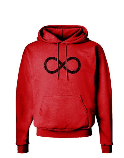 Distressed Infinity Hoodie Sweatshirt-Hoodie-TooLoud-Red-Small-Davson Sales