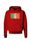 Distressed Irish Flag - Flag of Ireland Dark Hoodie Sweatshirt-Hoodie-TooLoud-Red-Small-Davson Sales