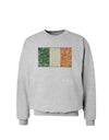 Distressed Irish Flag - Flag of Ireland Sweatshirt-Sweatshirts-TooLoud-AshGray-Small-Davson Sales