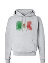 Distressed Mexican Flag Hoodie Sweatshirt-Hoodie-TooLoud-AshGray-Small-Davson Sales