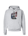 Distressed Paris Stop The Violence Hoodie Sweatshirt-Hoodie-TooLoud-AshGray-Small-Davson Sales