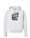 Distressed Paris Stop The Violence Hoodie Sweatshirt-Hoodie-TooLoud-White-Small-Davson Sales