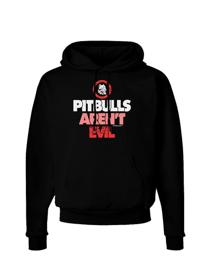 Distressed Pitbulls Aren't Evil Dark Hoodie Sweatshirt-Hoodie-TooLoud-Black-Small-Davson Sales