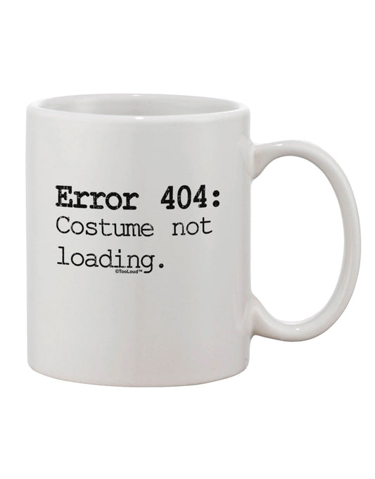 Distressed Printed 11 oz Coffee Mug - A Must-Have for Costume Enthusiasts - TooLoud-11 OZ Coffee Mug-TooLoud-White-Davson Sales