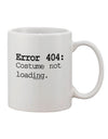 Distressed Printed 11 oz Coffee Mug - A Must-Have for Costume Enthusiasts - TooLoud-11 OZ Coffee Mug-TooLoud-White-Davson Sales