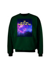 Do or Do Not Adult Dark Sweatshirt-Sweatshirts-TooLoud-Deep-Forest-Green-Small-Davson Sales