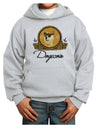 Doge Coins Youth Hoodie Pullover Sweatshirt-Youth Hoodie-TooLoud-Ash-XS-Davson Sales