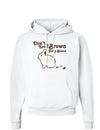 Dont Eat Brown Jellybeans Hoodie Sweatshirt-Hoodie-TooLoud-White-Small-Davson Sales