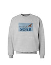 Don't Just Fly SOAR Sweatshirt-Sweatshirts-TooLoud-AshGray-Small-Davson Sales