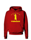 Don't Mess With The Princess Dark Hoodie Sweatshirt-Hoodie-TooLoud-Red-Small-Davson Sales