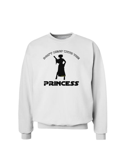 Don't Mess With The Princess Sweatshirt-Sweatshirts-TooLoud-White-Small-Davson Sales