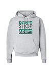 Don't Shop Adopt Hoodie Sweatshirt-Hoodie-TooLoud-AshGray-Small-Davson Sales