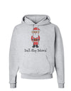 Don't Stop Believin' Santa Christmas Hoodie Sweatshirt-Hoodie-TooLoud-AshGray-Small-Davson Sales