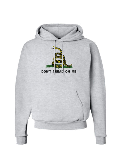 Don't Tread On Me Gadsden Flag Rattlesnake Hoodie Sweatshirt-Hoodie-TooLoud-AshGray-Small-Davson Sales