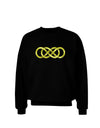 Double Infinity Gold Adult Dark Sweatshirt-Sweatshirts-TooLoud-Black-Small-Davson Sales