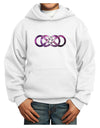 Double Ininifty Galaxy Youth Hoodie Pullover Sweatshirt-Youth Hoodie-TooLoud-White-XS-Davson Sales