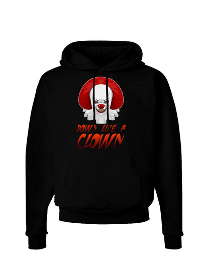 Down Like a Clown Dark Hoodie Sweatshirt-Hoodie-TooLoud-Black-Small-Davson Sales