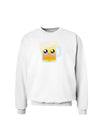 Draft the cute Beer Sweatshirt-Sweatshirts-TooLoud-White-Small-Davson Sales