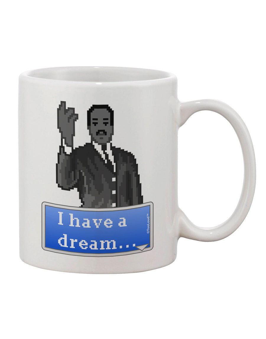 Dream Pixel Art Printed 11 oz Coffee Mug - Expertly Crafted by TooLoud-11 OZ Coffee Mug-TooLoud-White-Davson Sales