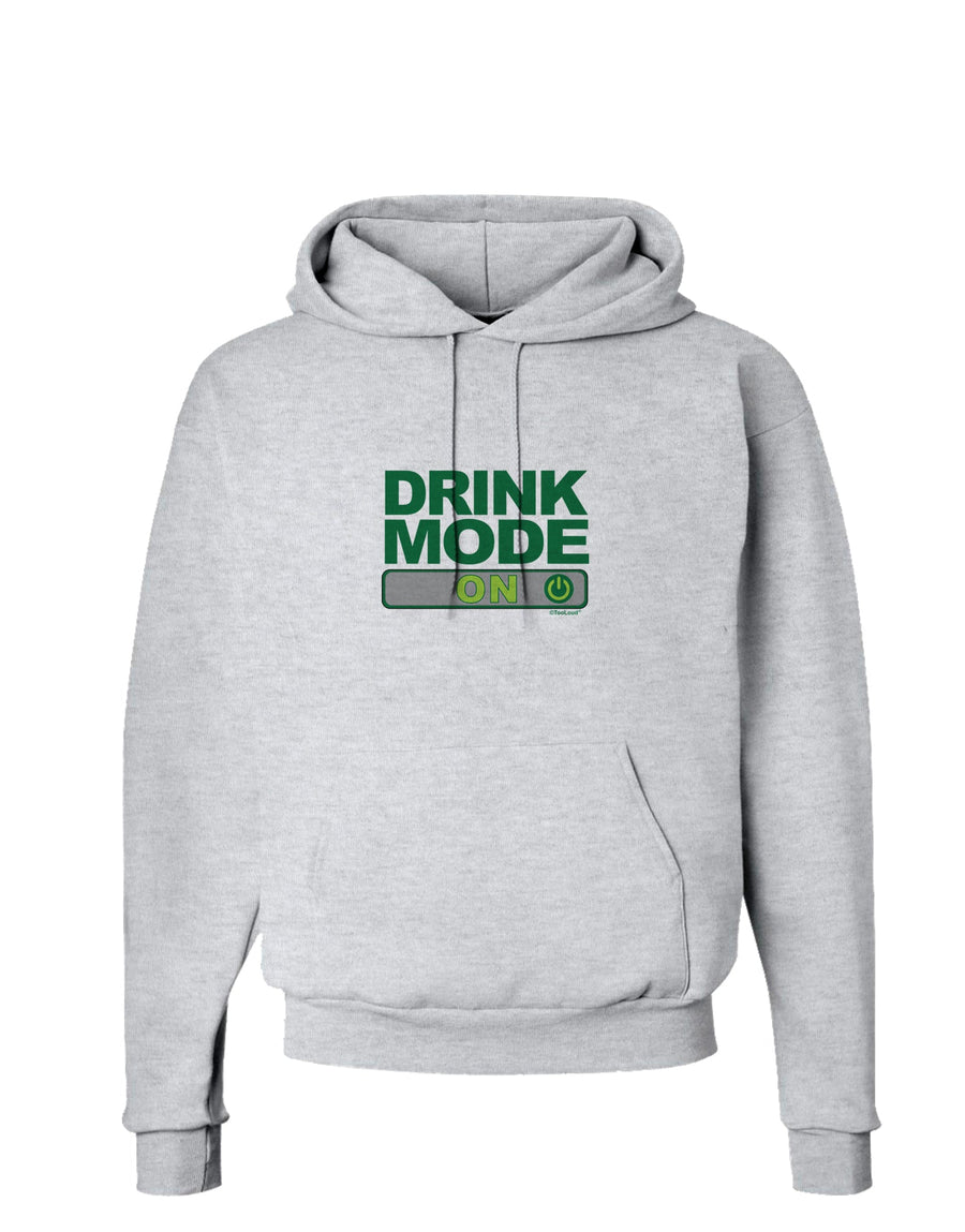 Drink Mode On Hoodie Sweatshirt by TooLoud-Hoodie-TooLoud-White-Small-Davson Sales