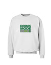 Drink Mode On Sweatshirt by TooLoud-Sweatshirts-TooLoud-White-Small-Davson Sales