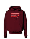 Drink With A Nurse Dark Hoodie Sweatshirt-Hoodie-TooLoud-Maroon-Small-Davson Sales