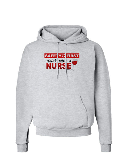 Drink With A Nurse Hoodie Sweatshirt-Hoodie-TooLoud-AshGray-Small-Davson Sales