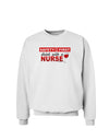 Drink With A Nurse Sweatshirt-Sweatshirts-TooLoud-White-Small-Davson Sales