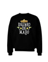 Drinko De Mayo Adult Dark Sweatshirt-Sweatshirts-TooLoud-Black-Small-Davson Sales