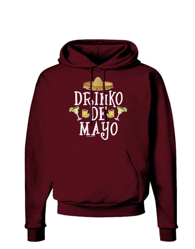 Drinko De Mayo Dark Hoodie Sweatshirt-Hoodie-TooLoud-Maroon-Small-Davson Sales