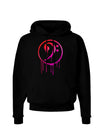 Dripping Bass Symbol Dark Hoodie Sweatshirt-Hoodie-TooLoud-Black-Small-Davson Sales