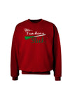 Drive Stick Green Adult Dark Sweatshirt-Sweatshirts-TooLoud-Deep-Red-Small-Davson Sales