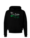 Drive Stick Green Dark Hoodie Sweatshirt-Hoodie-TooLoud-Black-Small-Davson Sales