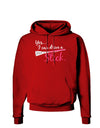 Drive Stick Pink Dark Hoodie Sweatshirt-Hoodie-TooLoud-Red-Small-Davson Sales