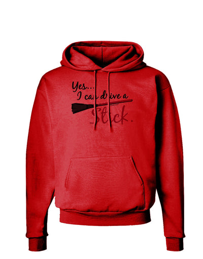 Drive Stick Pink Hoodie Sweatshirt-Hoodie-TooLoud-Red-Small-Davson Sales