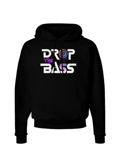 Drop The Bass - Drips Speaker Dark Hoodie Sweatshirt-Hoodie-TooLoud-Black-Small-Davson Sales