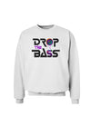 Drop The Bass - Drips Speaker Sweatshirt-Sweatshirts-TooLoud-White-Small-Davson Sales