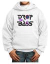 Drop The Bass - Drips Speaker Youth Hoodie Pullover Sweatshirt-Youth Hoodie-TooLoud-White-XS-Davson Sales