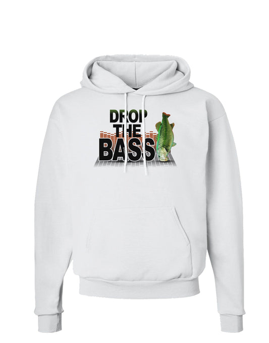 Drop The Bass Fish Hoodie Sweatshirt-Hoodie-TooLoud-White-Small-Davson Sales