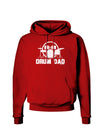 Drum Dad Dark Hoodie Sweatshirt by TooLoud-Hoodie-TooLoud-Red-Small-Davson Sales