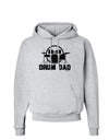 Drum Dad Hoodie Sweatshirt by TooLoud-Hoodie-TooLoud-AshGray-Small-Davson Sales